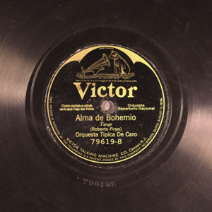 1925 Acoustic recording by Julio de Caro
